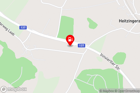 Strassenkarte mit der Position der Tankstelle, TTS Handels GmbH in 4770 Andorf