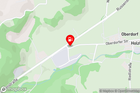 Strassenkarte mit der Position der Tankstelle, OMV Gutmann Thalgau in 5303 Thalgau