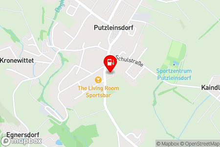 Strassenkarte mit der Position der Tankstelle, Shell Tankstelle in 4134 Putzleinsdorf