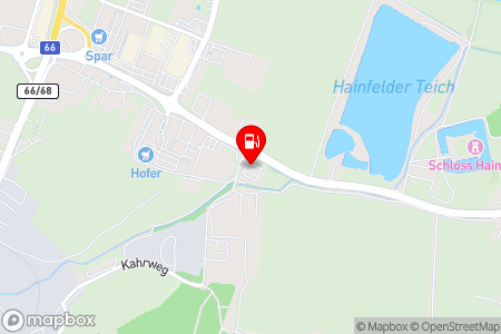 Strassenkarte mit der Position der Tankstelle, ENI TANKSTELLE FELDBACH in 8330 Feldbach