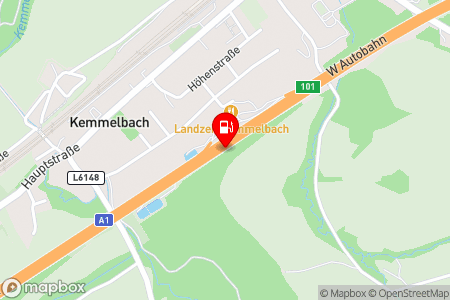 Strassenkarte mit der Position der Tankstelle, BP in 3373 Kemmelbach