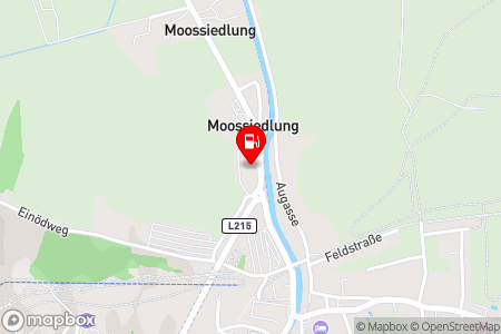 Strassenkarte mit der Position der Tankstelle, Shell in 5710 Kaprun