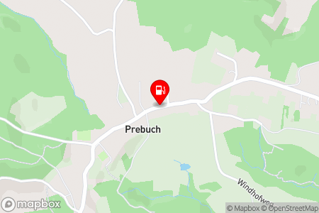 Strassenkarte mit der Position der Tankstelle, Genol Landring: Additiv -B0 Diesel  in 8211 Grosspesendorf