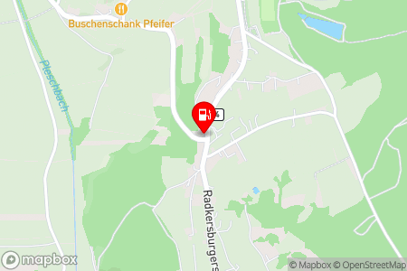 Strassenkarte mit der Position der Tankstelle, Genol - Lagerhaus: Additiv-B0 Diesel in 8354 St. Anna am Aigen