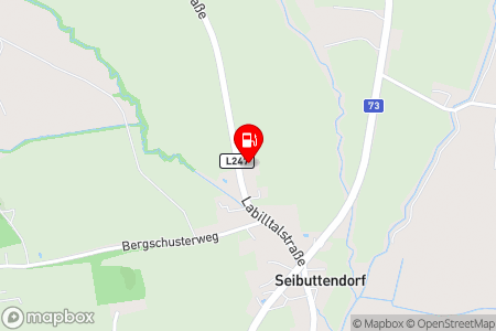 Strassenkarte mit der Position der Tankstelle, Genol - Lagerhaus: Additiv-B0 Diesel in 8421 Wolfsberg